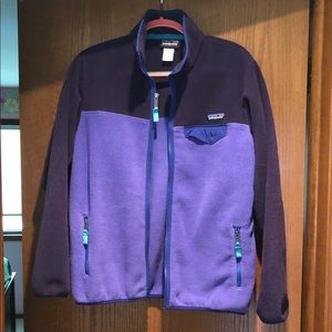 Patagonia Women’s Purple Fleece Zip-up